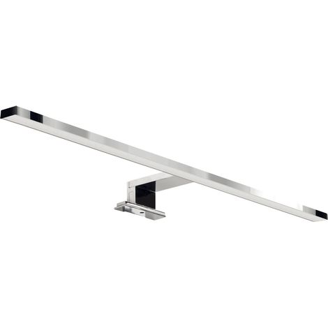 Wandleuchte fürs Badezimmer über dem Spiegel, Chrom, 60 cm, 13 W LED, 4000 K, 845 lm, Schutzart IP44, Roxana Ideus 03749 (1/2)