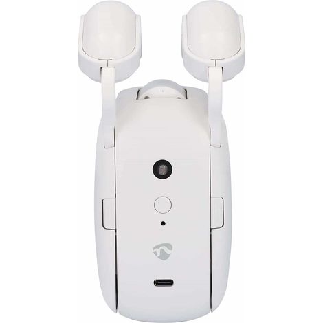 Robot rideau intelligent NEDIS SmartLife, alimentation USB/batterie, rail tubulaire, blanc (1/5)