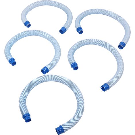 Lot de 5 tuyaux d'aspirateur de piscine de 1 m de long R0527700 avec verrouillage par rotation pour nettoyeurs de piscine MX6, MX8, X7, T3 et T5. (1/5)