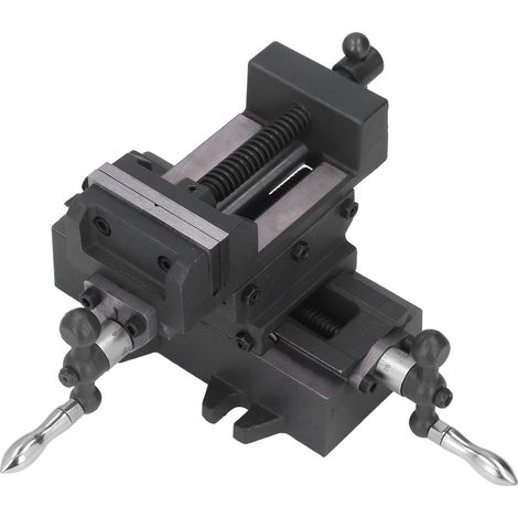 Étau de machine à glissière croisée 3 pouces, acier moulé haute précision, étau d'établi pour fraisage et perçage (1/5)