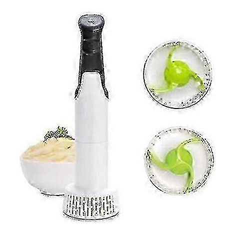 Elektrischer Kartoffelstampfer, Stabmixer, Gemüseschneider 3-in-1-Set mit verschiedenen Püree-Optionen und Rührstab für perfektes Mixen und Pürieren (1/5)