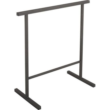 Centrale Brico – Tréteau en acier époxy – Charge maximale très lourde – Dimensions H.75 x l.71 cm – Stable et résistant pour chantiers (1/2)