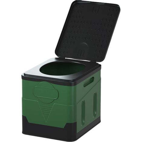 Campingtoilette pliant Trenntoilette toilette portable toilette sèche Deckel (1/5)
