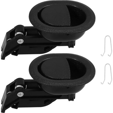 Poignée de Déverrouillage Fiable et Économe en Main-d'œuvre pour Fauteuil Inclinable Noir en Plastique, Accessoire de Remplacement pour Meuble de Salon (1/5)