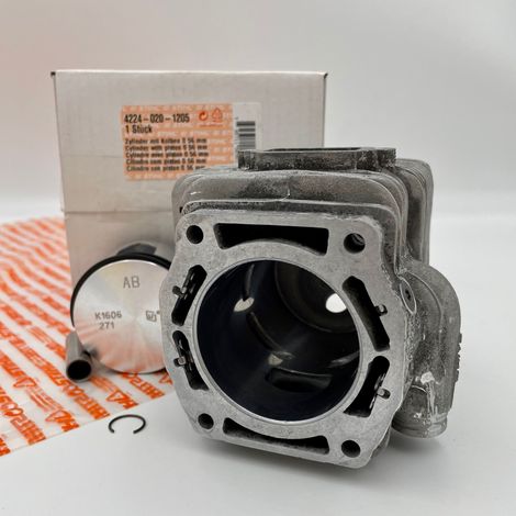 Cilindro + pistone originali STIHL Ø 56 mm TS700 TS800, 42240201205