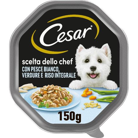 Cesar Scelta Dello Chef Pesce Bianco alla Griglia con Riso Integrale e Verdure - 14 Vaschette (1/4)