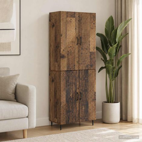 vidaXL Schrankset 2 pcs 66 x 34,5 x 89,5 cm Holzwerkstoff (1/5)