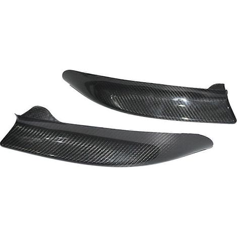 Spoiler de pare-chocs avant en fibre de carbone véritable, compatible avec BMW E46 M3 (1999-2006) (1/5)