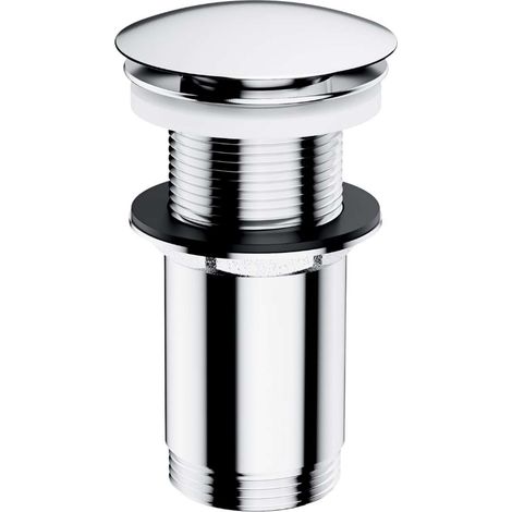 OMNIRES - Desagüe de lavabo, Click Clack, cromo A716CR (1/2)