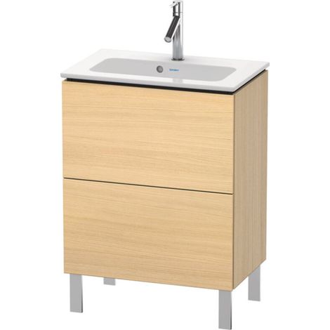 Duravit L-CUBE Mobile lavabo compatto 704x620x391mm Rovere mediterraneo (1/5)