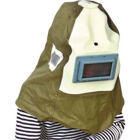 Capucha de protección para trabajos de chorreado de arena 