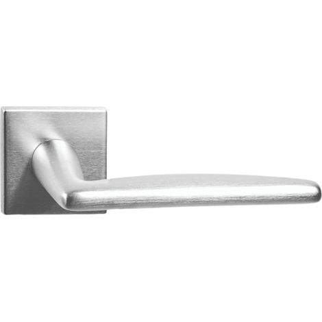 DOMINO Poignée de porte EASY QR SLIM M4 Poignée Sans rosace Chromé satiné (1/5)