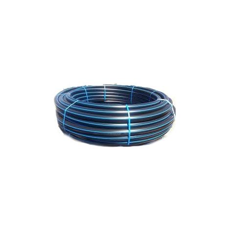 Tubería Alimentaria De Polietileno 40 mm NORMA UNE 12201-2 (ROLLO 50 METROS) 10 ATMOSFERAS (1/4)