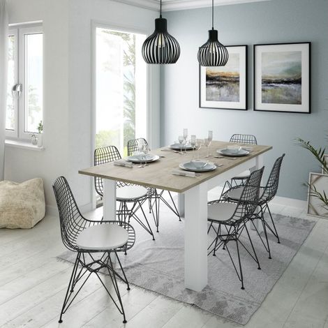 Tavolo Allungabile - Bianco 90x190x78h cm (1/9)