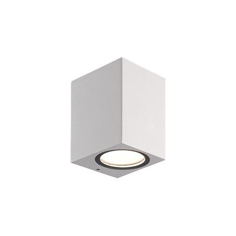Applique carrée GU10 IP65 Plafonnier de couleur blanche, Lumière de jardin, Lampe de jardin, Lumière extérieure, Applique de jar (1/5)