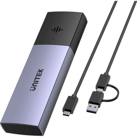 CAJA PARA SSD UNITEK SOLIDFORCE SMART ANTI-LOSS M2