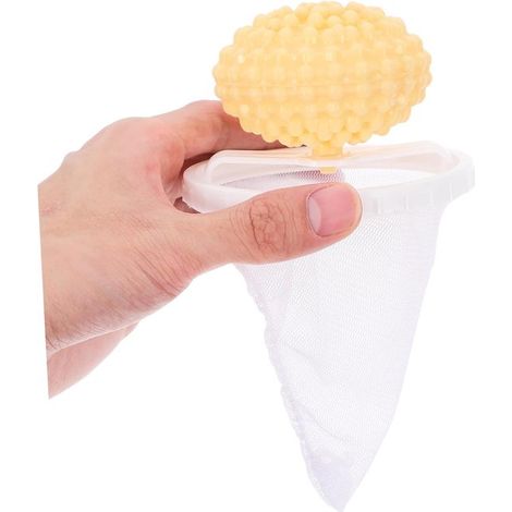 Recolector de pelo de 4 piezas para lavadora，filtro flotante reutilizable，removedor de pelo de mascotas，compatible con lavadoras (1/4)