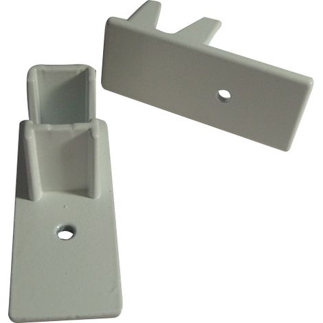ZURFLUH-FELLER Arret Bas De Coulisse Blanc 53/22 (sans Decoupe) (1/4)