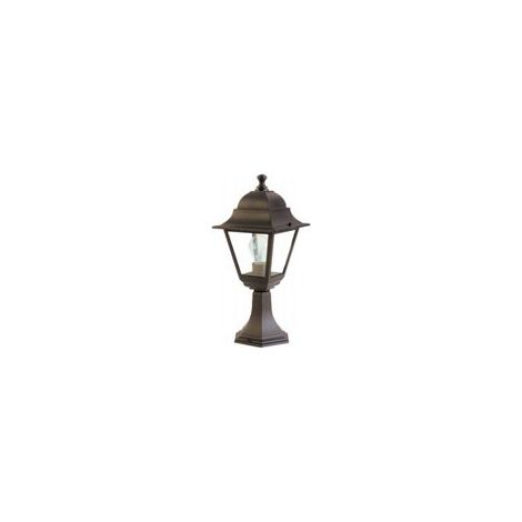 Lampe d'extérieur en aluminium moulé avec diffuseurs en verre transparent - Hauteur max 170mm noir (1/4)