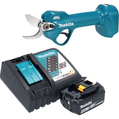 Makita DUP 181 RM1 Akku Astschere 18 V 30 mm Brushless + 1x Akku 4,0 Ah + Ladegerät