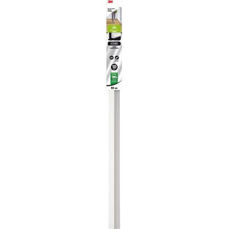 Bas De Porte Alu Sol Lisse A Visser Blanc 93 Cm - Gpi 3m Bricolage Et Batiment
