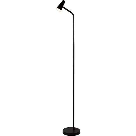 [GEBRAUCHT] B-Ware Searchlight Stehleuchte Bodenlampe Led Akku Schwarz Matt Eisen Dimmbar Usb