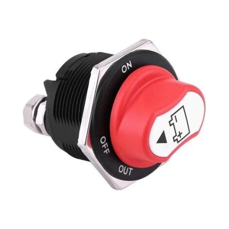 interrupteur de mise à mort Max 32 V DC 200A CONT 300A INT interrupteur d'isolateur de batterie de voiture marche / arrêt (1/4)