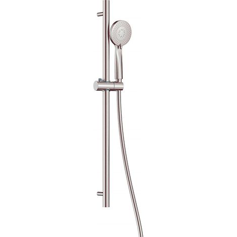 Deante Duschset aus gebürstetem Edelstahl modern