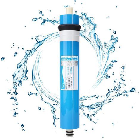 Reverse osmosis membrane filter for domestic water systems – 100 GPD, high performance, 0.0001 µm accuracy (1/3)