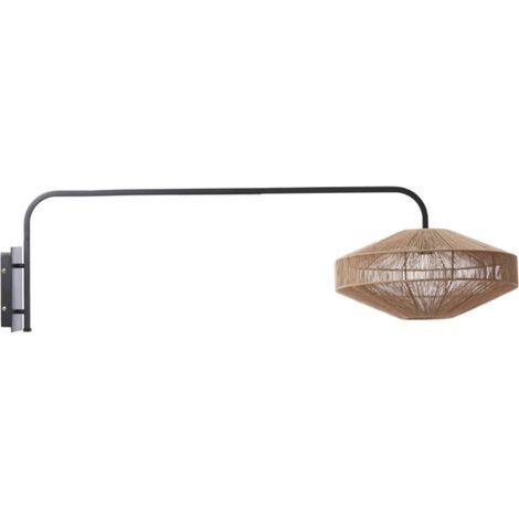 Light & Living - applique murale - Lyra - marron - métal - E27 - (1/4)