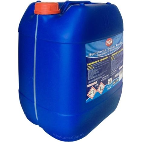 HIPOCLORITO SODICO AGUAS POTABLES (GARRAFA 20 L.