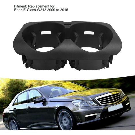 Portabicchieri per consolle centrale antiribaltamento A2126800110 per Mercedes Classe E W212 2009-2015 (1/5)