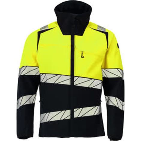 Mascot Softshelljacke 25002-246 Gr. 5XL schwarz/hi-vis gelb