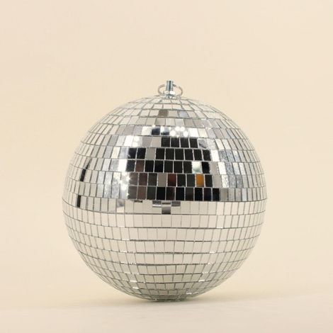 Boule à facettes miroir 25cm (1/4)