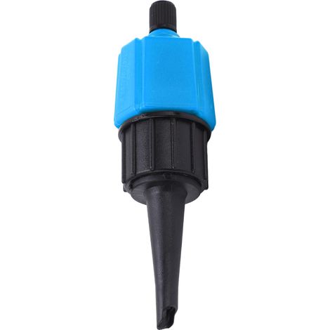 Adaptateur de valve de gonflage pour bateau, compresseur, convertisseur de valve de gonflage, adaptateur de pompe à air pour kayak, bateau gonflable, radeau, paddle (Connecteur 1) Bleu (1/5)