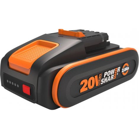 WORX Batterie WORX, 20 V, 2 Ah Wa3639.j lithium-ion