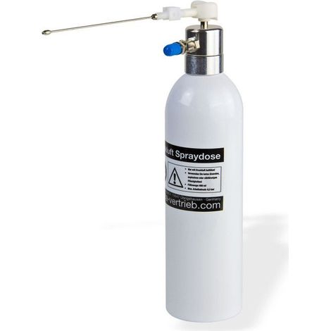 Dema – Aérosol rechargeable à air comprimé 600 ml – Réservoir aluminium – Tête pivotante 360° – Pression max 9 bar – Applications variées