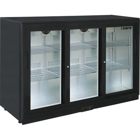Arrière-bar réfrigéré - 3 portes coulissantes - 320L - Saro