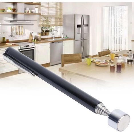Stylo de ramassage magnétique LAN-5003B, outil de ramassage télescopique portable de 13,5 à 64 cm, noir, 1,6 kg (1/5)