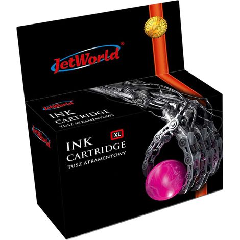 JetWorld Magenta Brother LC421M Tintenpatrone, Ersatz für LC-421M