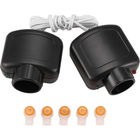 Capteur de sécurité pour portes de garage Linear HAE00002 LSO50 LDO33 LDO50 - Kit complet pour porte simple (1/3)