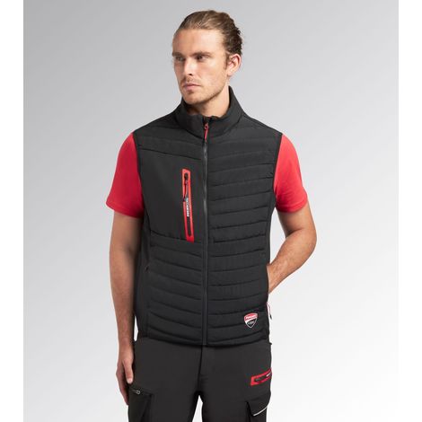 Gilet de travail noir Utility x Ducati Corse VEST MOTOR DUCATI - Diadora - 18180880013   L