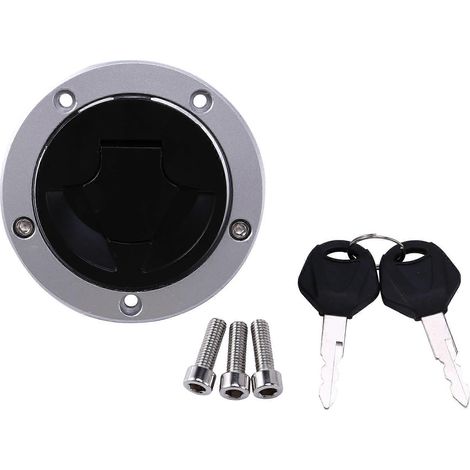 Serrure à clé de couvercle de bouchon de réservoir d'essence de moto pour Z800 Z750R Zx14 Kle650 Z1000 Z750 (1/5)