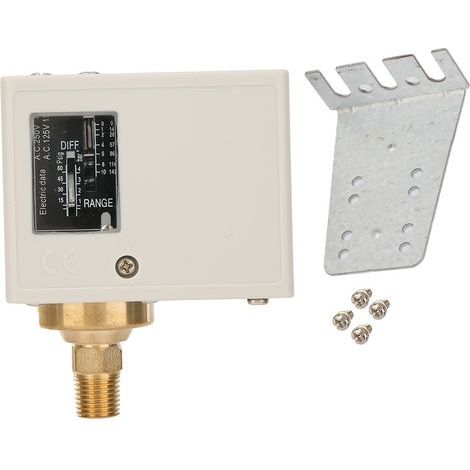 Interrupteur de Pression Électronique 24V-380V pour Pompe à Air/Eau, Compresseur, Filetage PT1/4" (1/5)