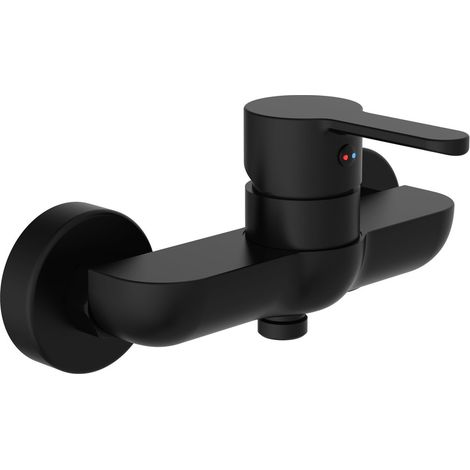 Grifo mezclador de bañera DENVER negro mate SCHÜTTE (1/5)