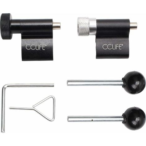 Kit De Calage Distribution - Pour Moteur Diesel VW 1.2 1.4 1.6 1.9 2.0 SDI TDI - Blocage Vilebrequin Et Arbre À Cames - 1 Pièce (1/5)