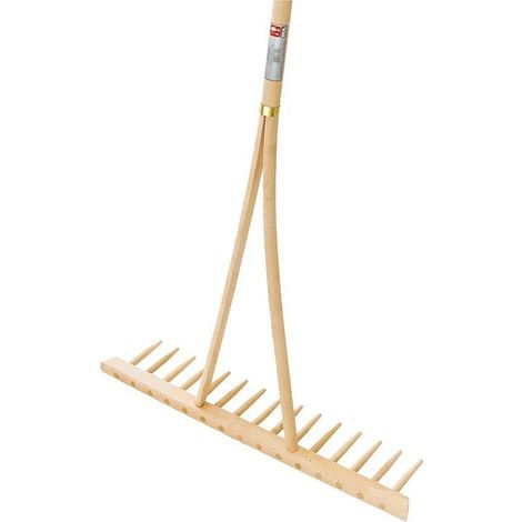 Denti Del Rastrello 15 M Manico 160 Centimetri