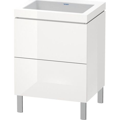 Duravit L-Cube c-bonded Ensemble vertical, 2 tiroirs, sans (1/4)