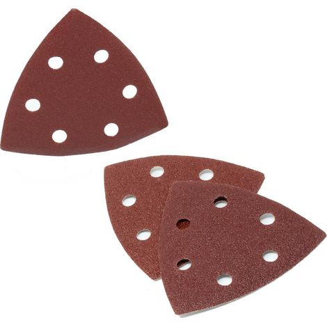 Schleifpapier Set, 3-teilig mit unterschiedlichen Körnungen, passend für Aldi FERREX 20 Volt Akku Multifunktionswerkzeug (1 X K60, 1 X K80, 1 X K120)
