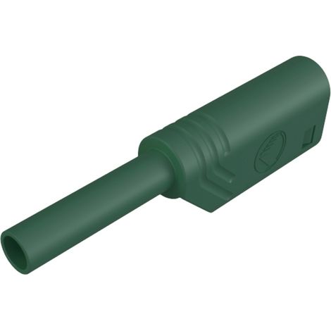 SKS Hirschmann MST S WS 30 Au Laborstecker Stecker, gerade Stift-Ø: 2 mm Grün 1 St.